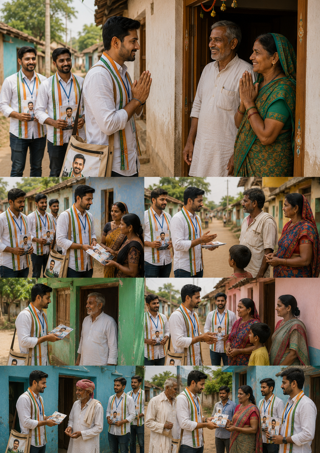 Door-to-door political campaign