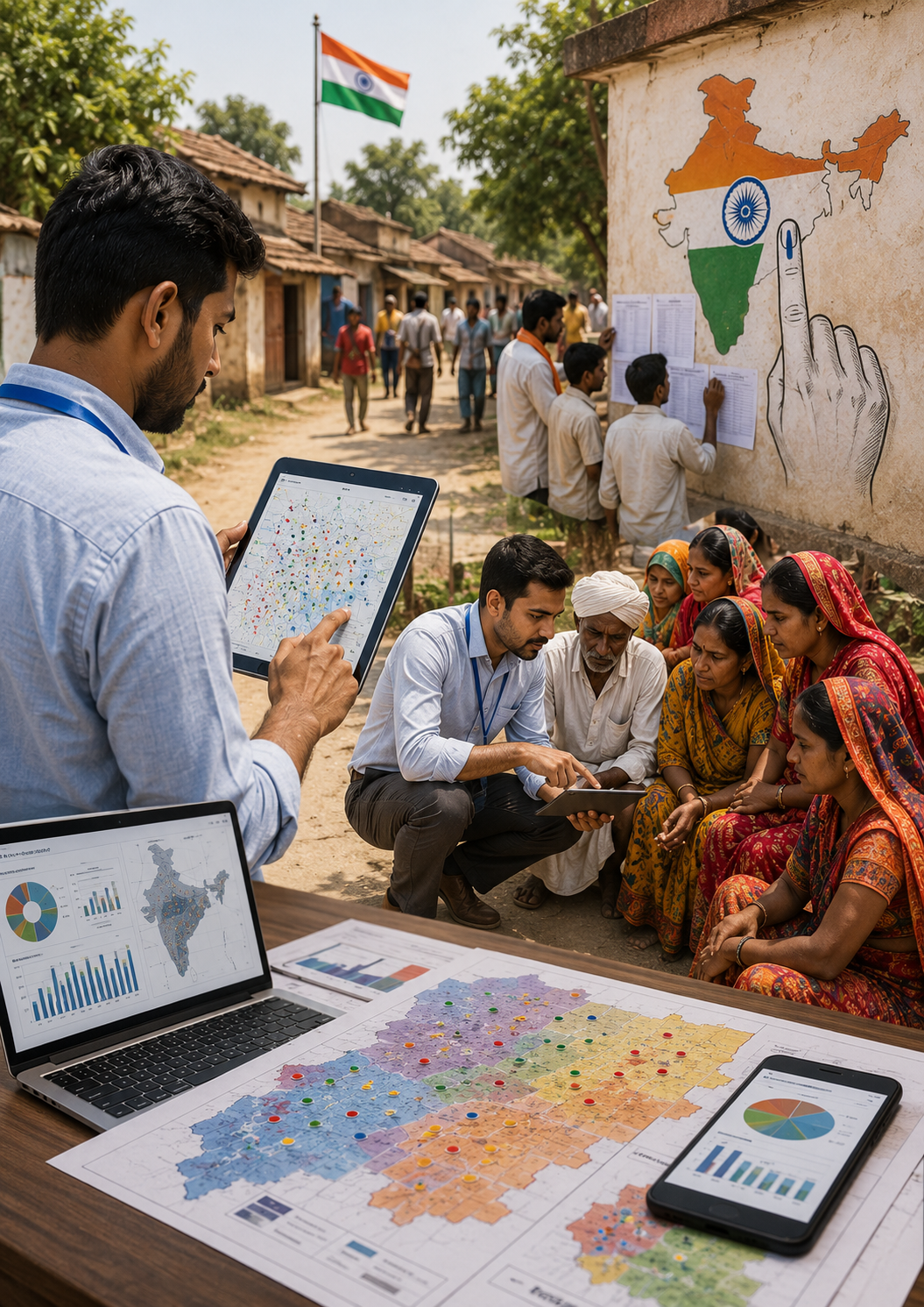 Voter Mapping service visual